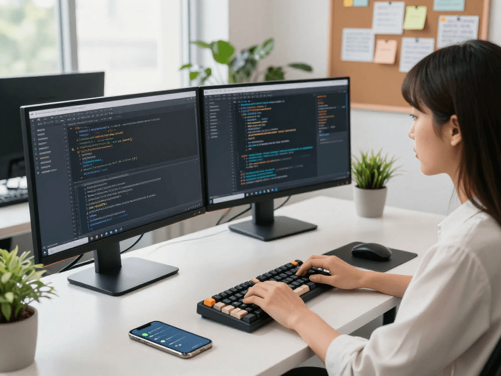 Discover the process of Đăng Nhập Net88 in a modern tech workspace.