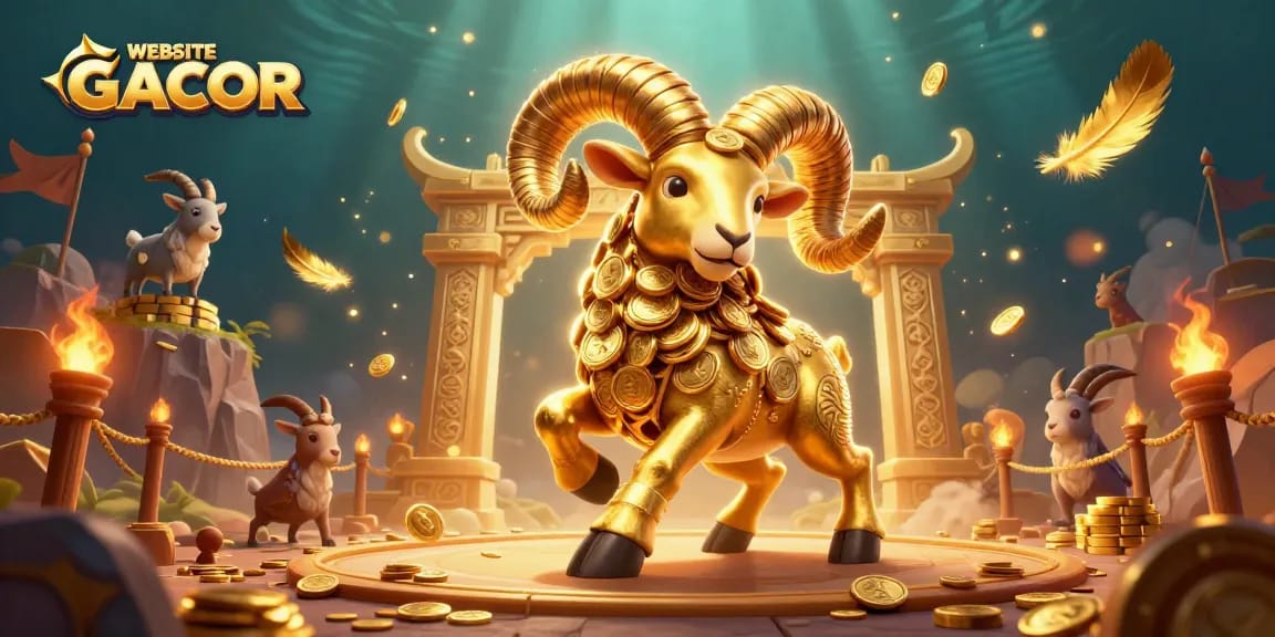 Win big with WEBSITE GACOR in a dazzling casino world of gold and excitement.