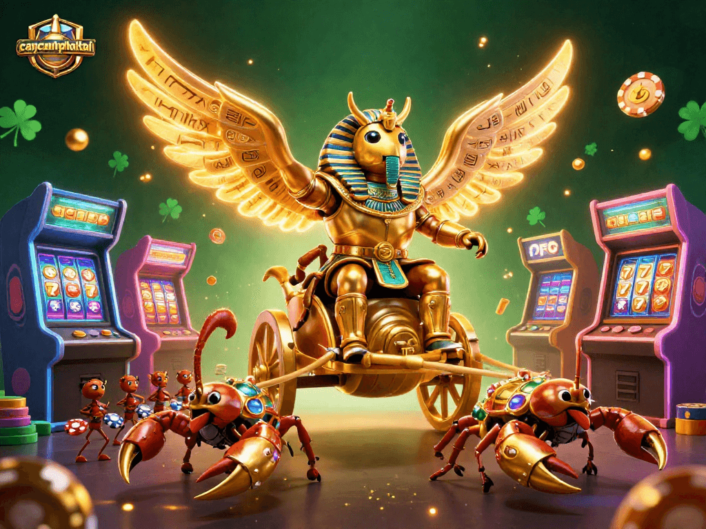Level up your gaming with caycanhphattai's captivating 3D casino illustration.