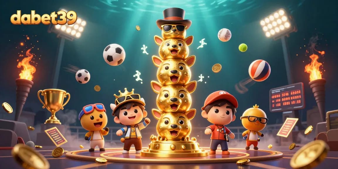 dabet39 immerses players in thrilling action with vibrant 3D characters and dynamic sports elements.