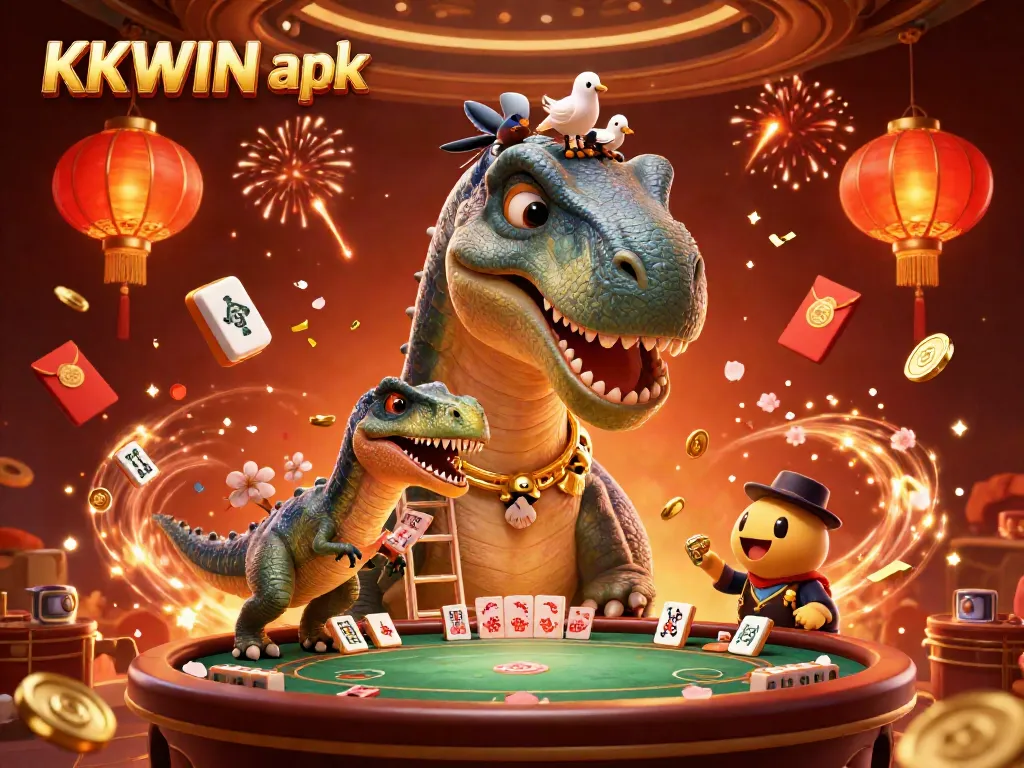 Experience the thrill of KKWIN apk featuring vibrant characters and dynamic casino elements.