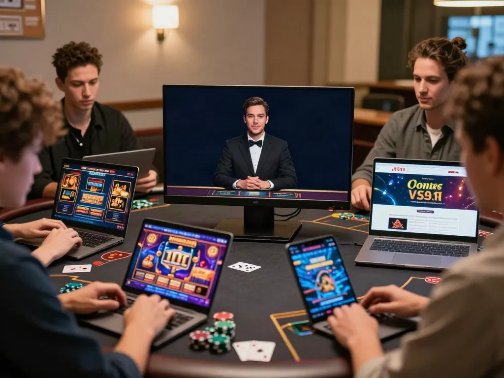 Enjoying uk casinos not on gamstop with friends in a vibrant online gaming environment.