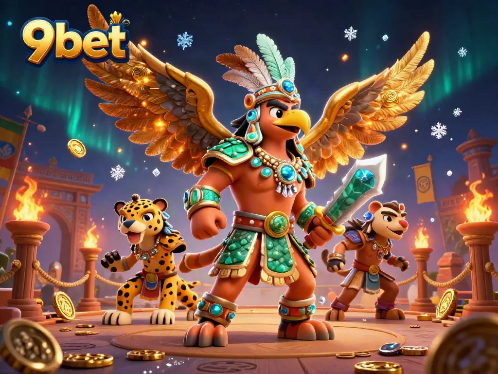 Players engage with stunning 3D illustration highlighting the excitement of 9bet gaming.