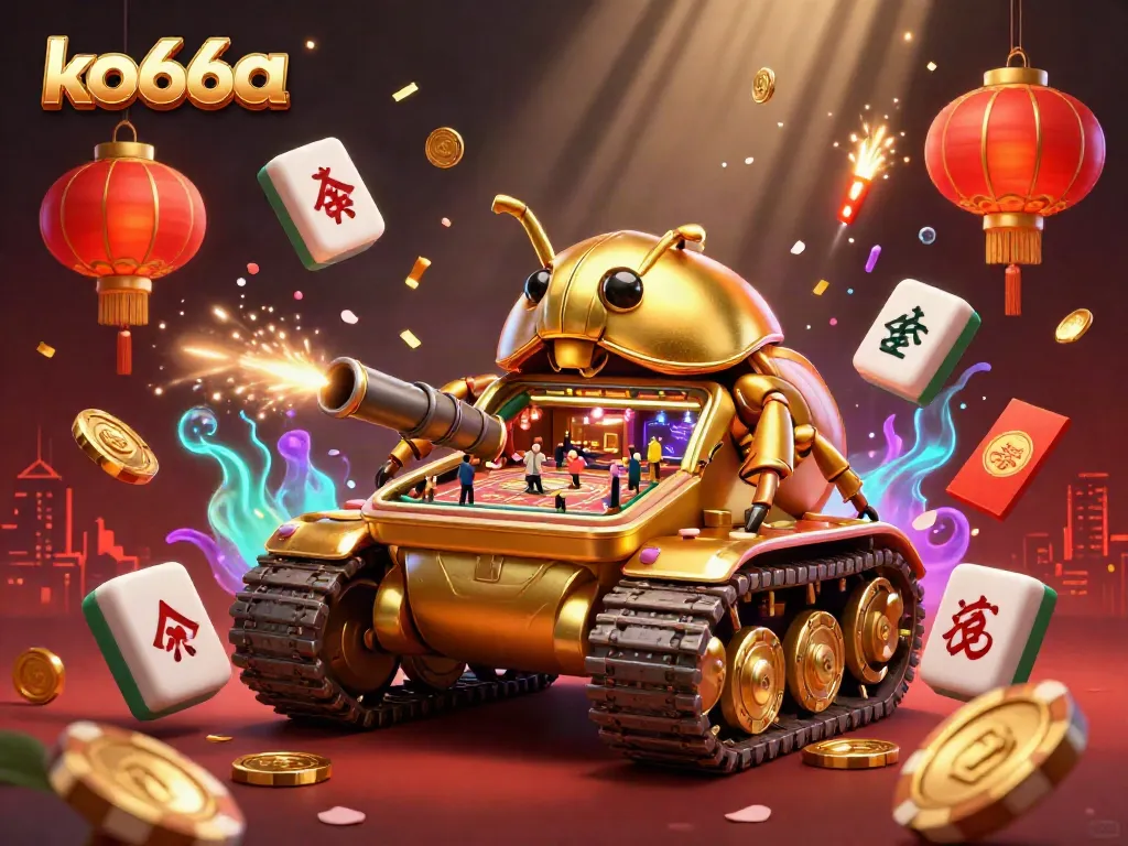Experience thrilling gameplay at ko66a with a vibrant 3D casino adventure, showcasing unique game elements.