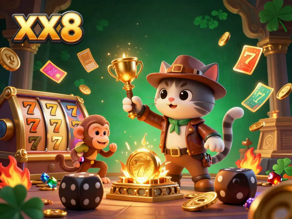 Engage with thrilling casino adventures at XX 8, featuring captivating explorer scenes and dynamic visuals.