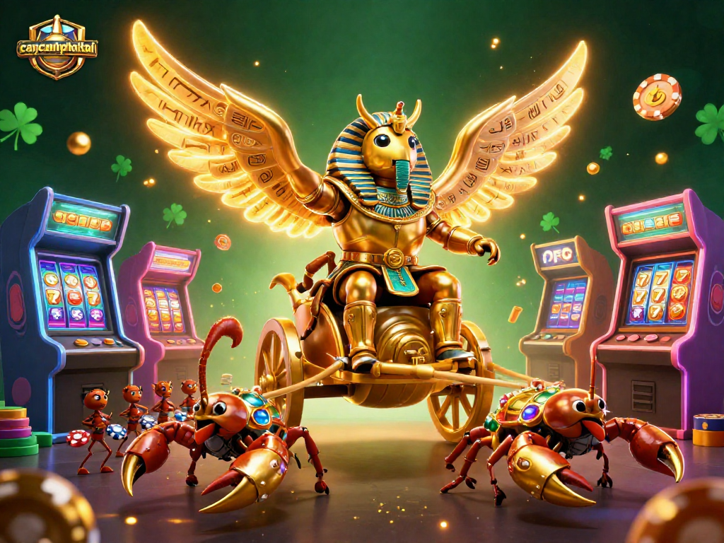 Level up your gaming with caycanhphattai's captivating 3D casino illustration.