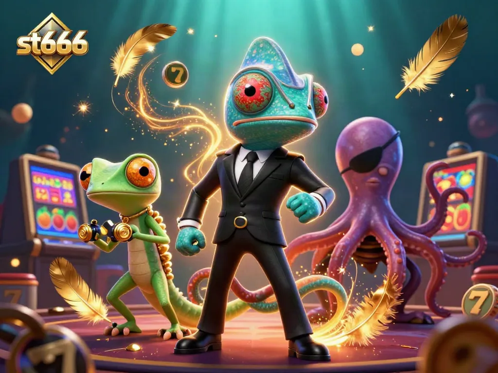 Experience thrilling moments at st666 with vibrant characters and dynamic casino elements.