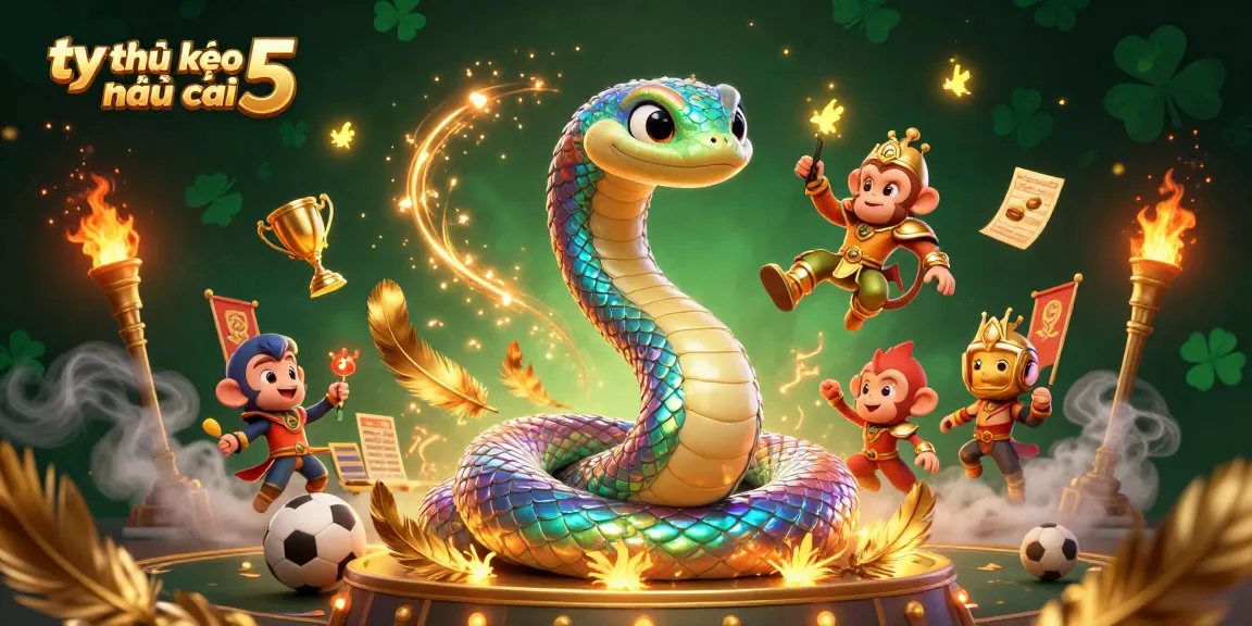 Engage with tỷ lệ kèo nhà cái 5 as vibrant characters showcase sports bets amidst a dynamic casino backdrop.