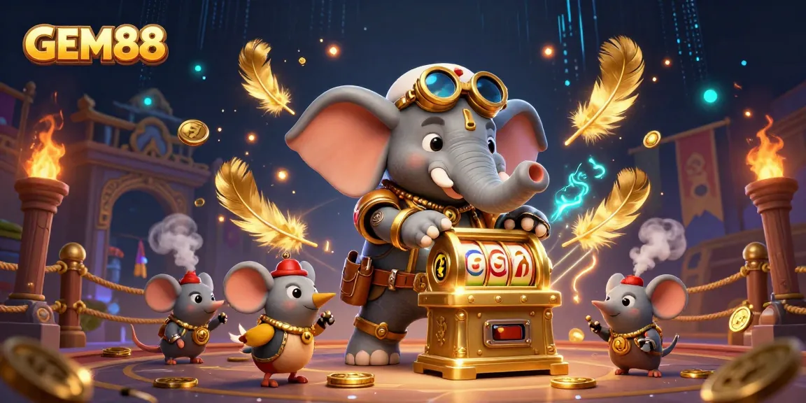 GEM88 offers exhilarating casino experiences with dynamic slot machines and steampunk characters.