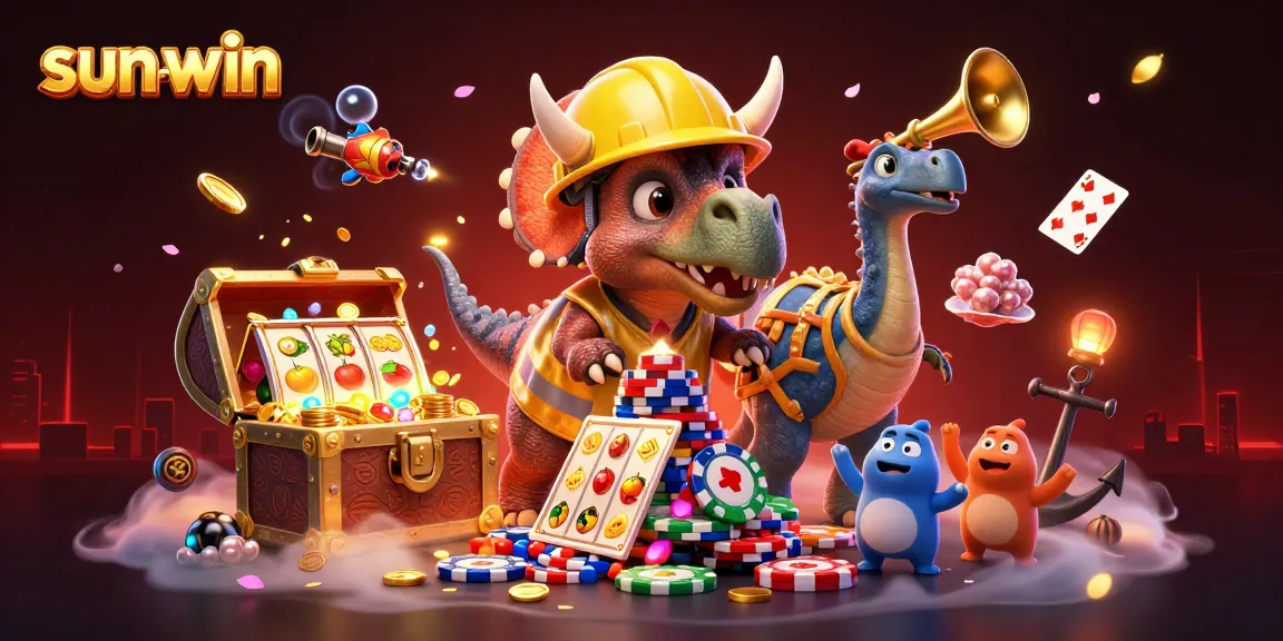 Engage with sun-win by winning big at the casino with exciting poker chips and vibrant characters