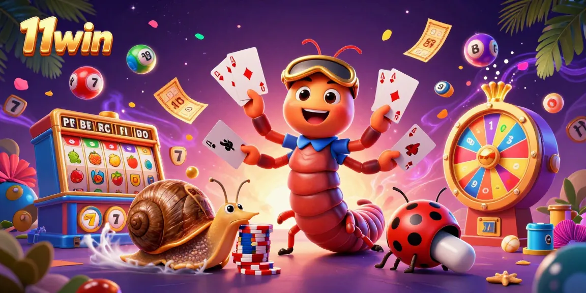Experience thrilling gameplay at 11win with dynamic casino action from colorful slots and lottery elements.