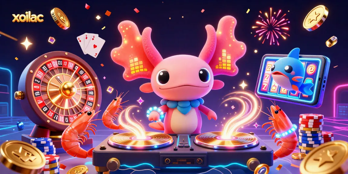 Experience thrilling live betting at xoilac with dynamic visuals of casino games and vibrant characters.