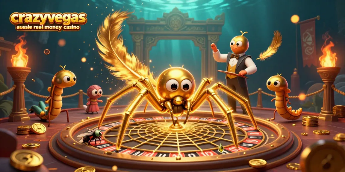 Engage in thrilling bets at the crazyvegas aussie real money casino featuring vibrant 3D characters.